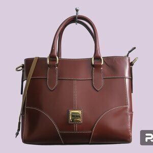 Dooney & Bourke Mila Tote purse handbag in Oxblood dark red. New with tags. NWT